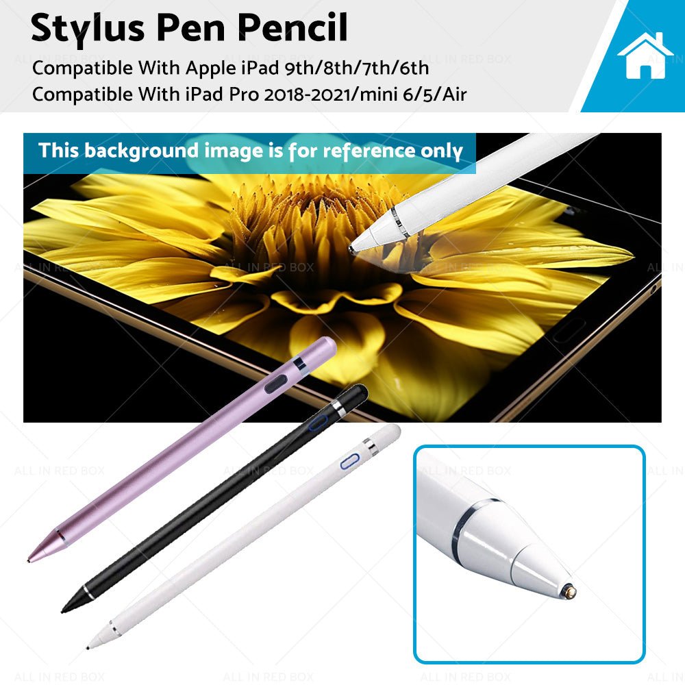 Stylus Pen Pencil Suitable For Apple iPad 9th/8th/7th/6th/iPad Pro 2018 - 2021/mini 6/5/Air - Frazy's Auto Parts