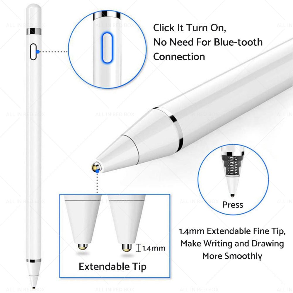 Stylus Pen Pencil Suitable For Apple iPad 9th/8th/7th/6th/iPad Pro 2018 - 2021/mini 6/5/Air - Frazy's Auto Parts