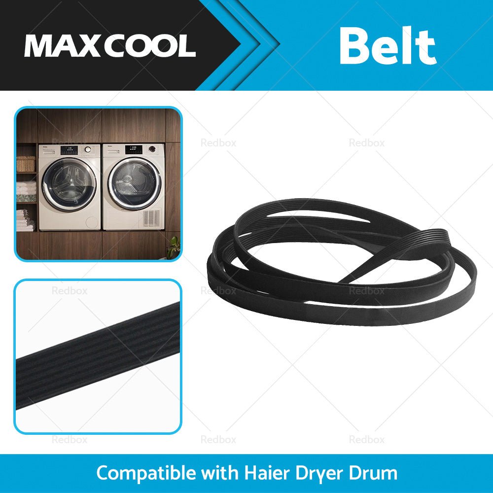Suitable for Haier DE8060P2 DH9060C1 Dryer Drum Drive Belt 8PH1971 H0180300006B - Frazy's Auto Parts