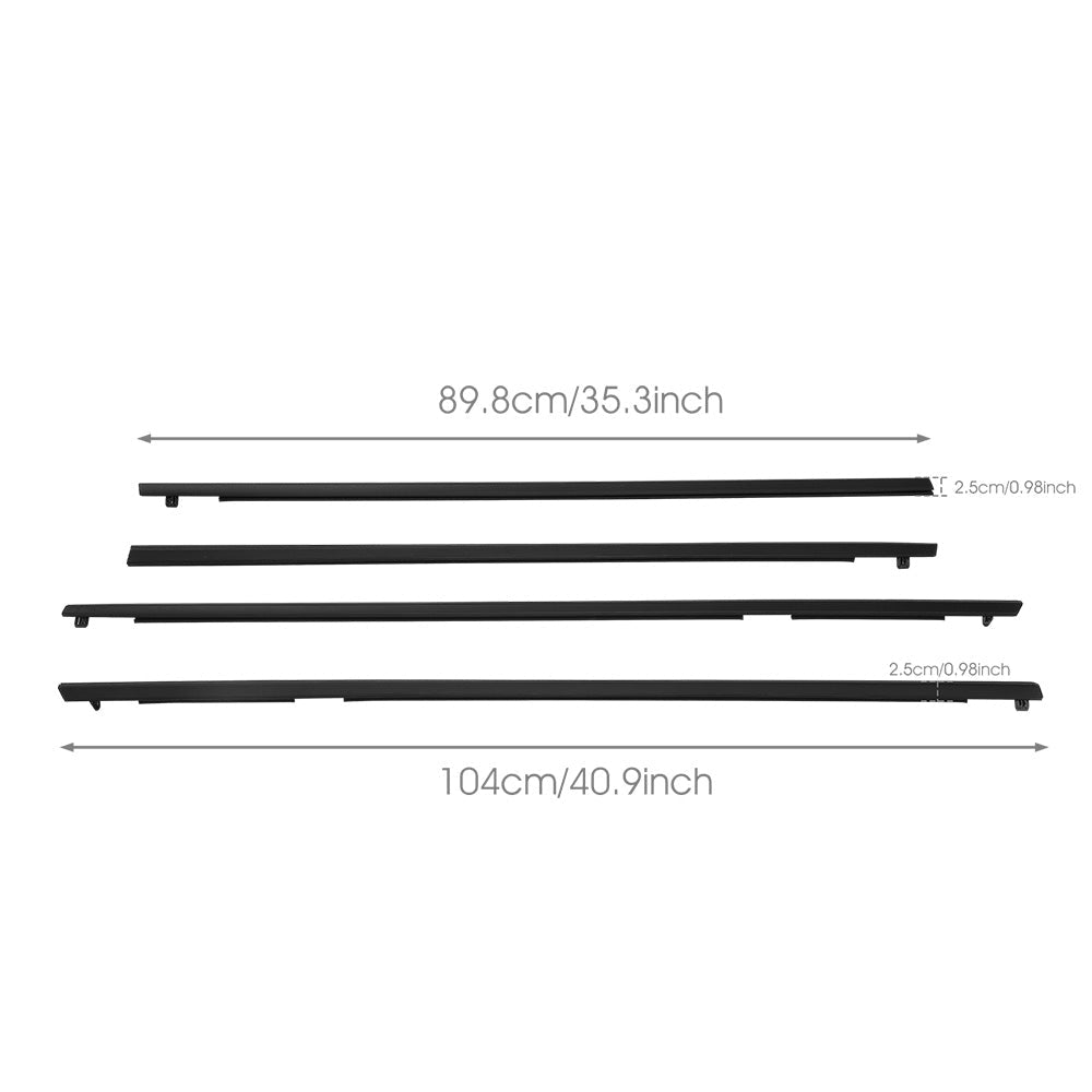 Suitable For Holden Commodore VE VF Sedan V6 V8 Outer Door Weather Window Seal - Frazy's Auto Parts