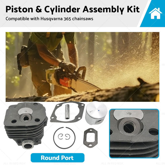 Suitable for Husqvarna 365 Chainsaw 48mm Piston and Cylinder Assembly Kit - Frazy's Auto Parts