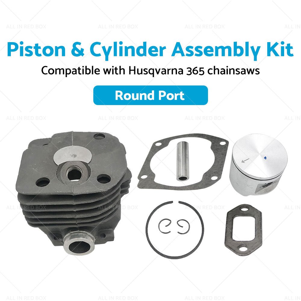 Suitable for Husqvarna 365 Chainsaw 48mm Piston and Cylinder Assembly Kit - Frazy's Auto Parts
