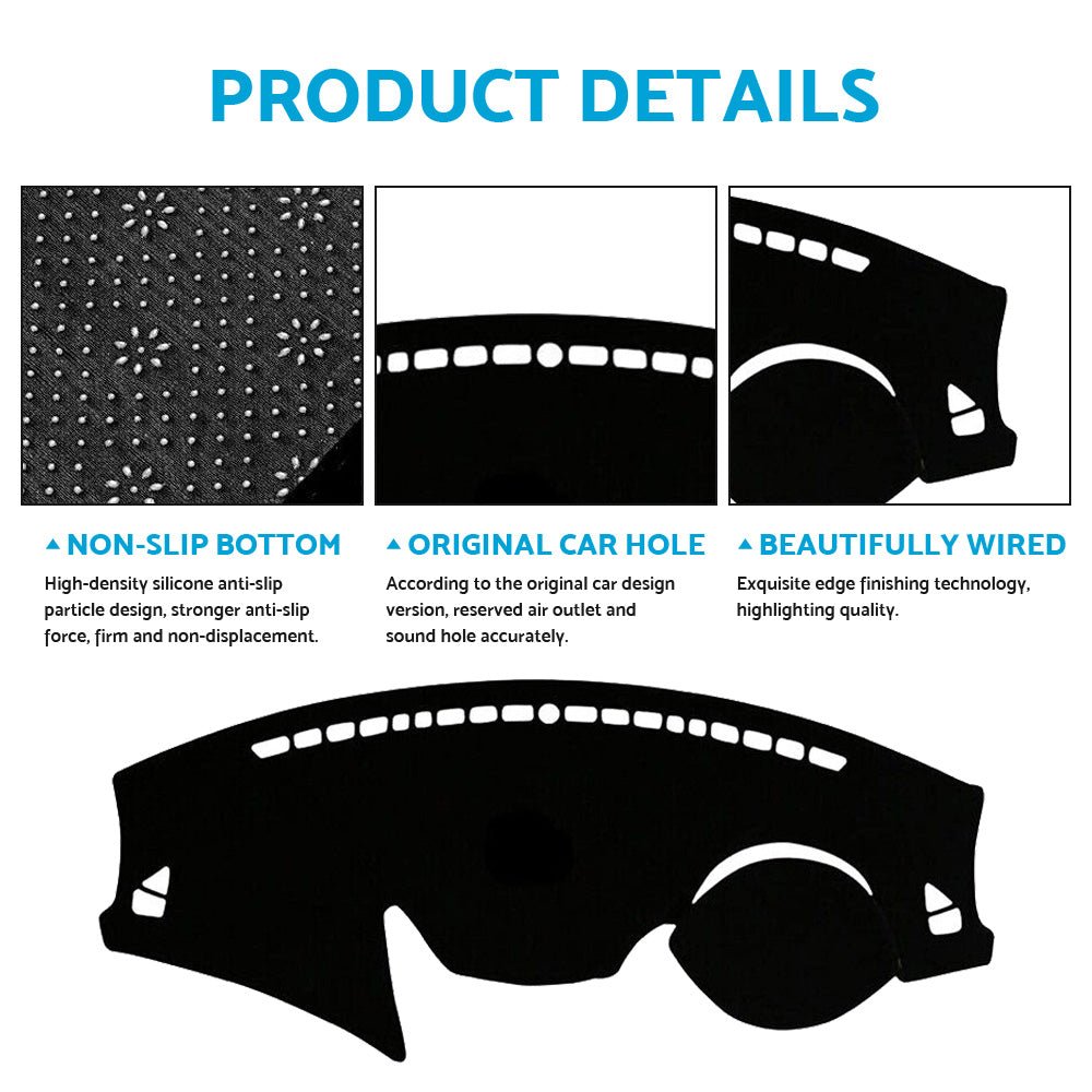 Suitable For Hyundai Veloster FS 11 - 17 All Models Mat Covers Non - Slip DashMat - Frazy's Auto Parts