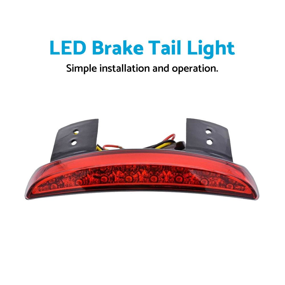 Suitable For Motorcycle Bobber Chopper LED Rear Turn Signal Brake Tail Light - Frazy's Auto Parts