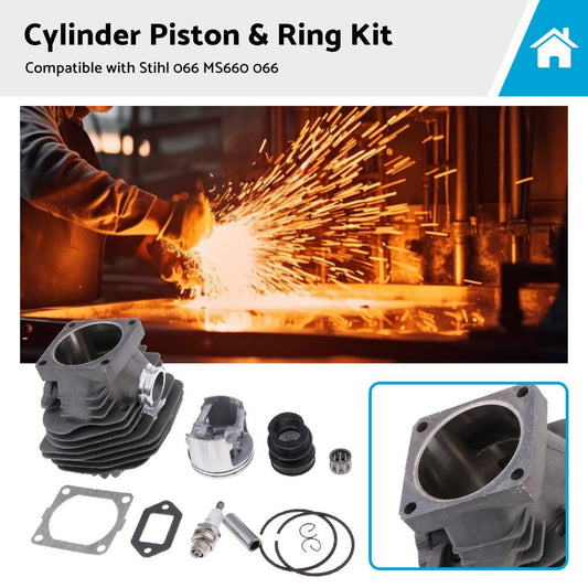 Suitable For Stihl 066 MS660 066 Chainsaw Parts 56mm Cylinder Piston and Ring Kit - Frazy's Auto Parts