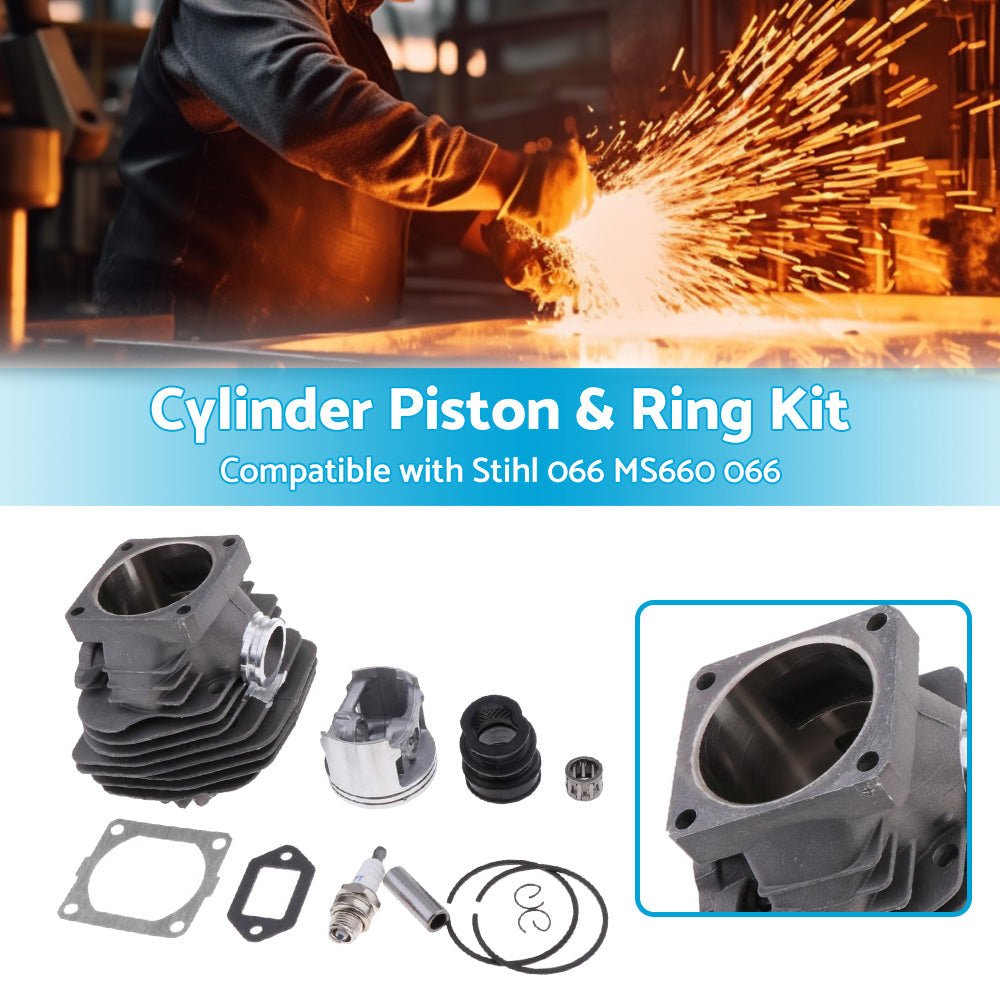 Suitable For Stihl 066 MS660 066 Chainsaw Parts 56mm Cylinder Piston and Ring Kit - Frazy's Auto Parts