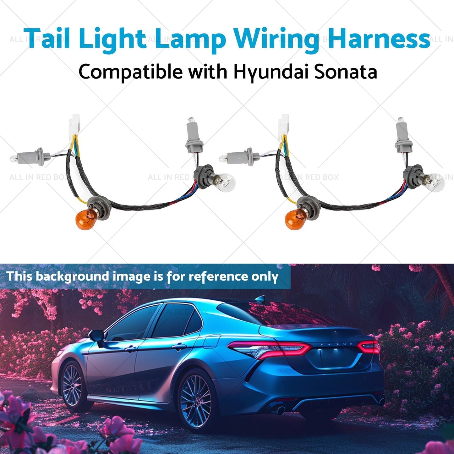Tail Light Lamp Wiring Harness Suitable for 92450 - 3Q000 11 - 14 Hyundai Sonata - Frazy's Auto Parts