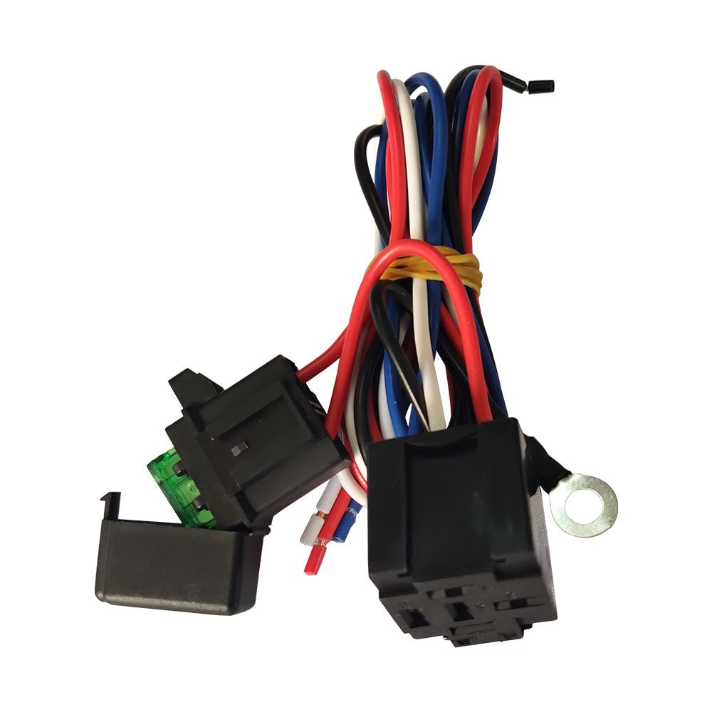 Thermo Radiator Fan Sensor Temp Controller Switch 12V DC Wiring Relay - Frazy's Auto Parts