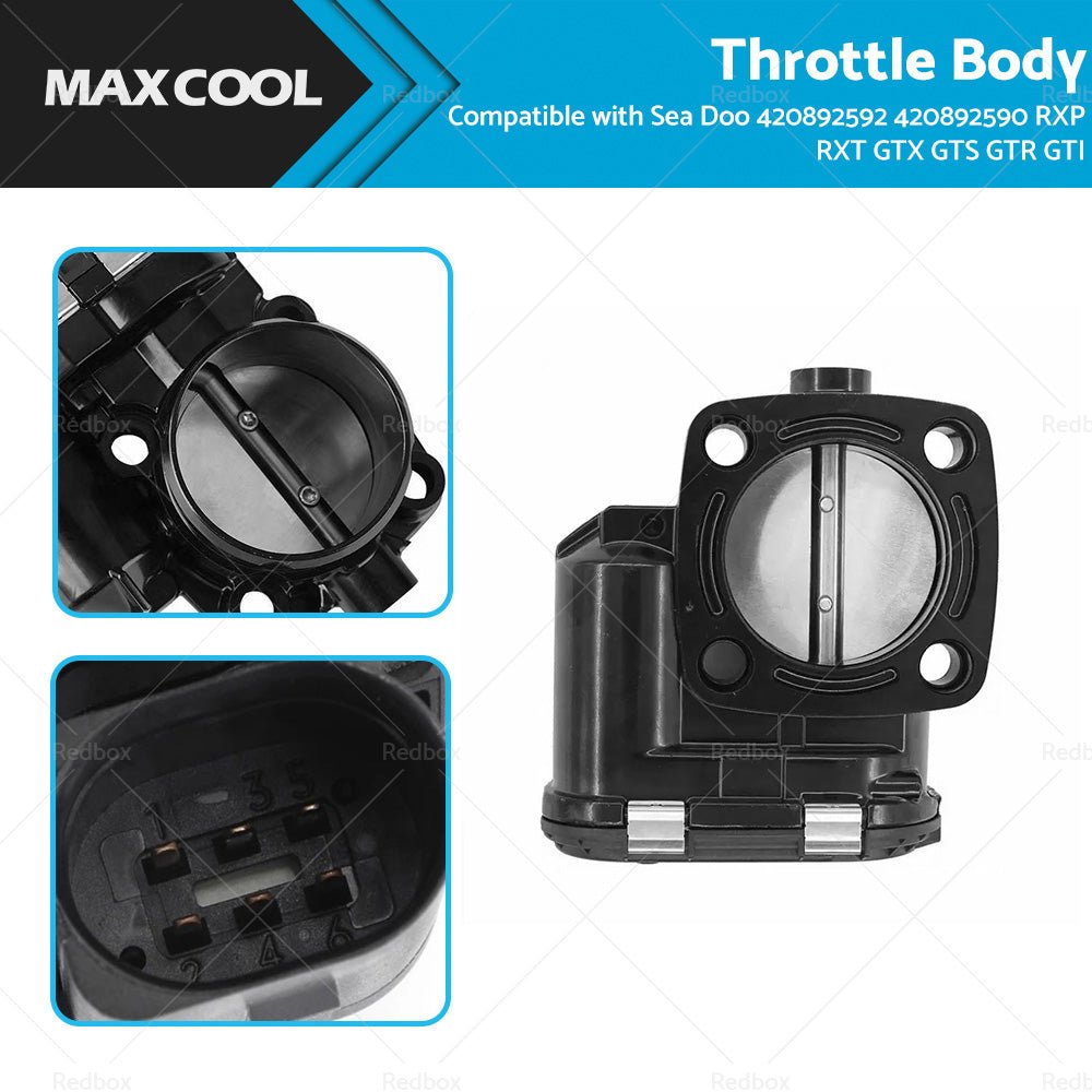 Throttle Body Suitable For Sea Doo 420892592 420892590 RXP RXT GTX GTS GTR GTI - Frazy's Auto Parts