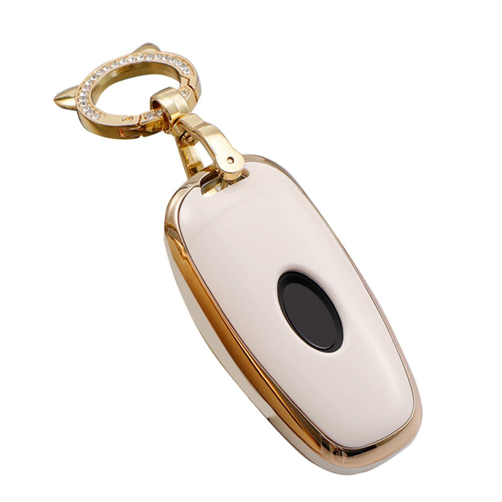 TPU 6 - Button Car Remote Key Fob Cover Suitable For Hyundai Sonata / Tucson / Santa Fe - Frazy's Auto Parts