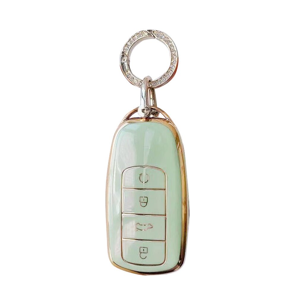 TPU Car Remote Key Fob Case Cover Suitable For Chery Omoda 5 Green - Frazy's Auto Parts