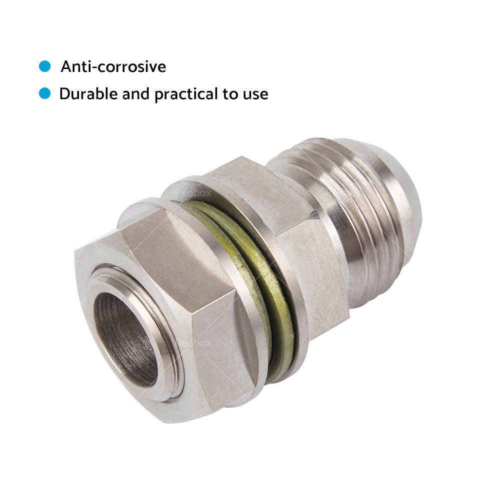 Turbo Oil Pan Sump Return Drain Adapter 315 - 04301 - 010 Fitting 10AN to M18x1. 5 - Frazy's Auto Parts