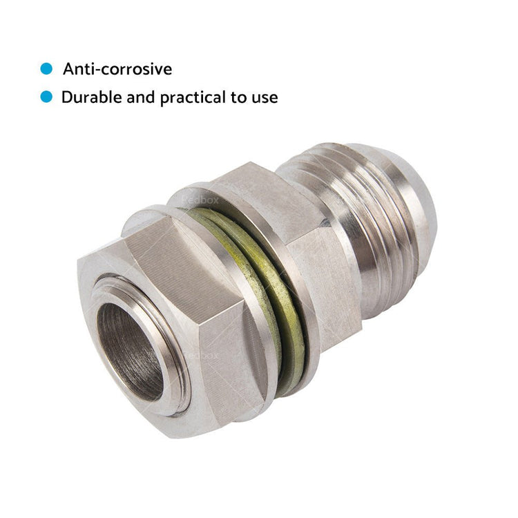 Turbo Oil Pan Sump Return Drain Adapter 315 - 04301 - 010 Fitting 10AN to M18x1. 5 - Frazy's Auto Parts