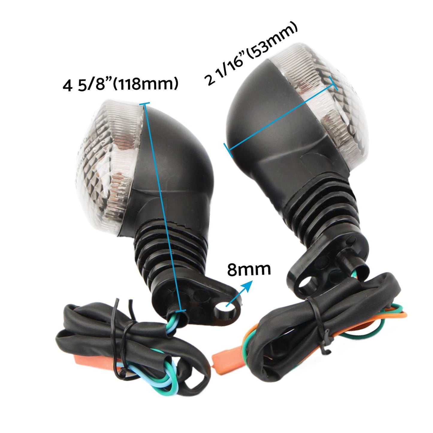 Turn Signal Light Indicator Blinker Suitable For Kawasaki Ninja 250R 2008 - 2012 / VN 650 2006 - 2012 - Frazy's Auto Parts