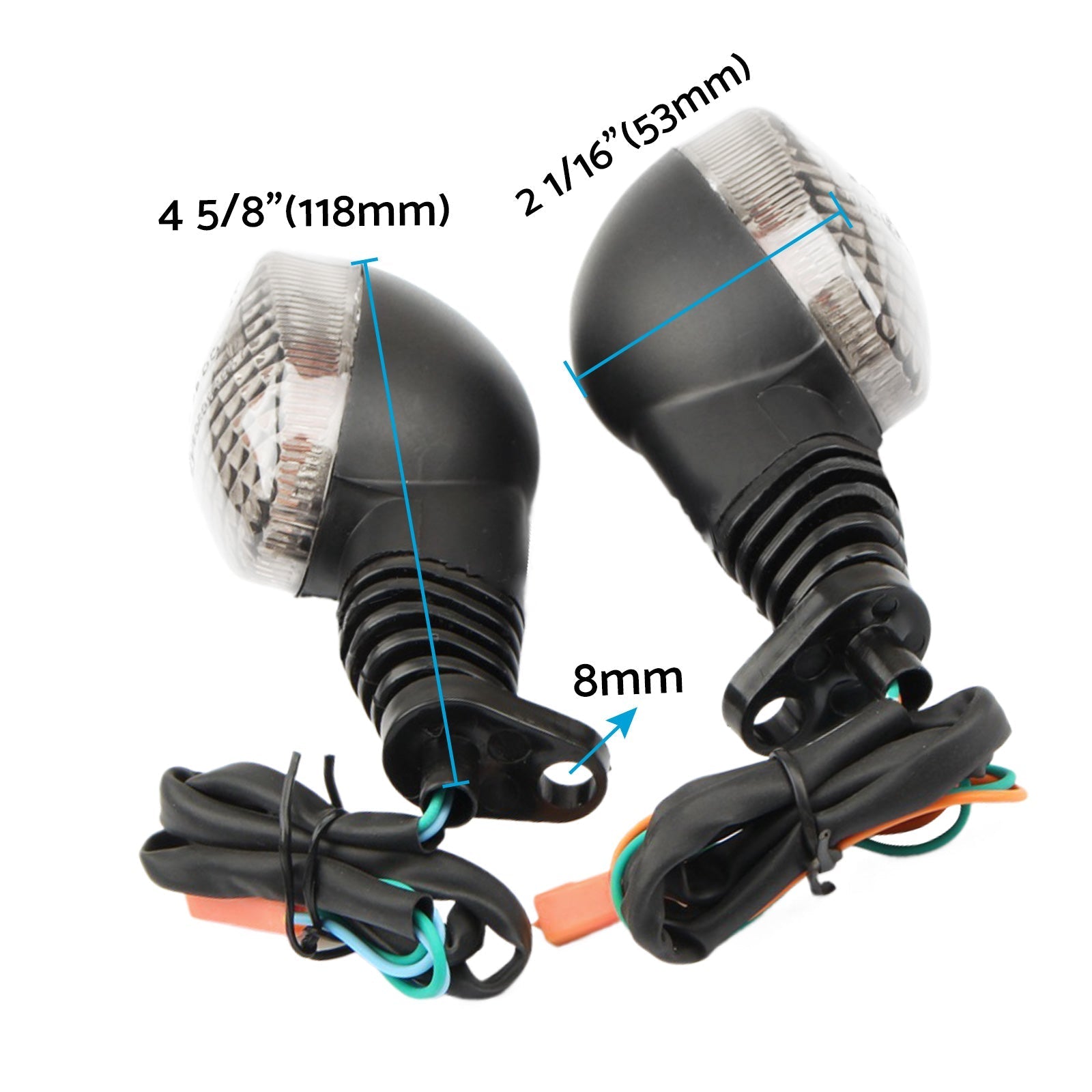 Turn Signal Light Indicator Blinker Suitable For Kawasaki Ninja 250R 2008 - 2012 / VN 650 2006 - 2012 - Frazy's Auto Parts