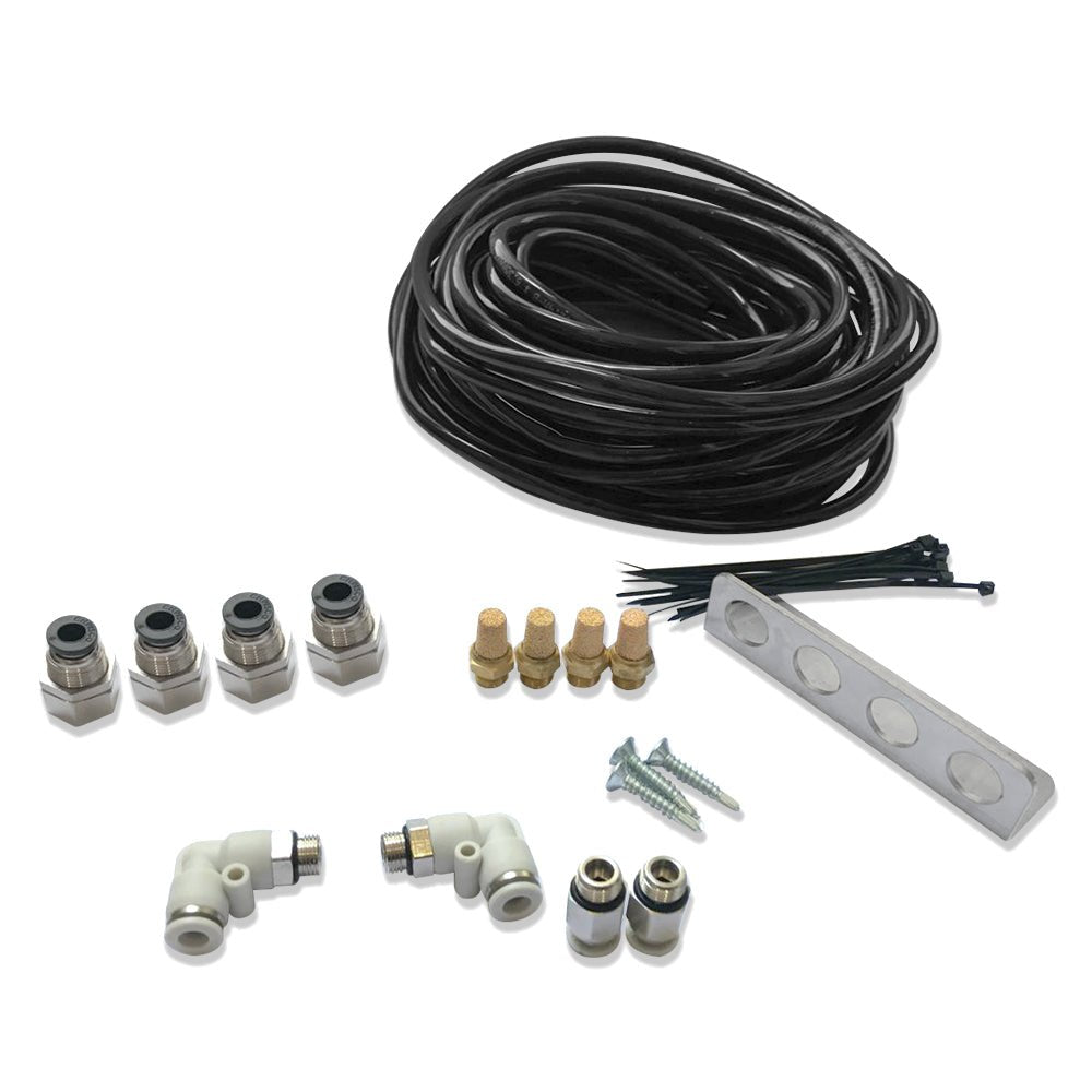 Universal 4 Point Diff Breather Kit Suitable For Nissan Patrol GQ GU Y61 Y62 - Frazy's Auto Parts