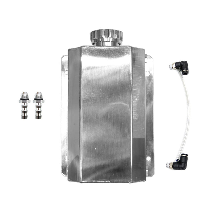 Universal Aluminum 2L Coolant Radiator Overflow Recovery Water Tank Bottle Suitable For Cars - Frazy's Auto Parts