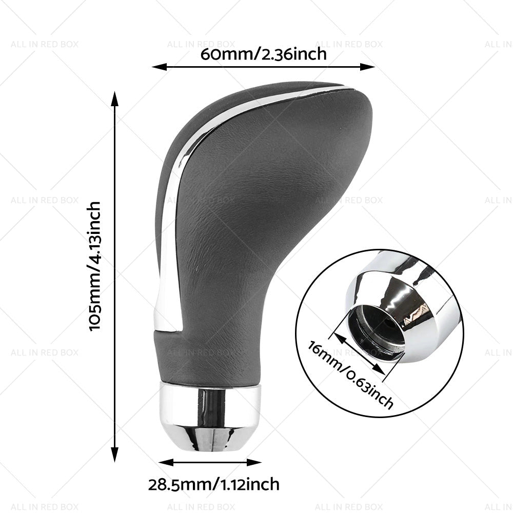Universal Leather Automatic Auto Car Gear Stick Shift Knob Shifter Lever Cover - Frazy's Auto Parts