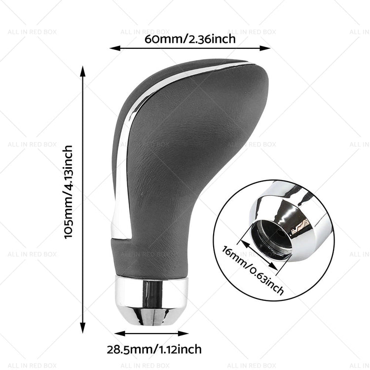 Universal Leather Automatic Auto Car Gear Stick Shift Knob Shifter Lever Cover - Frazy's Auto Parts