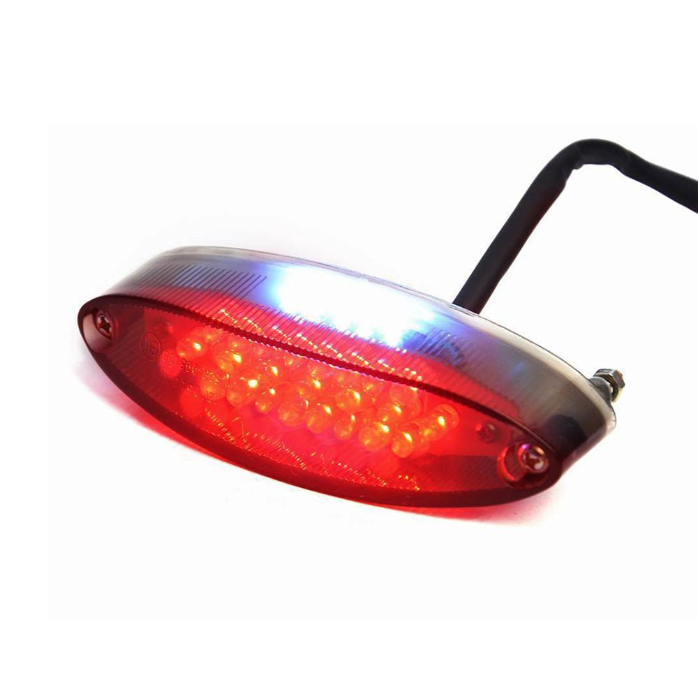 Universal Mororcycle 28 LED Brake Stop Tail Light License Number Plate Rear Lamp - Frazy's Auto Parts
