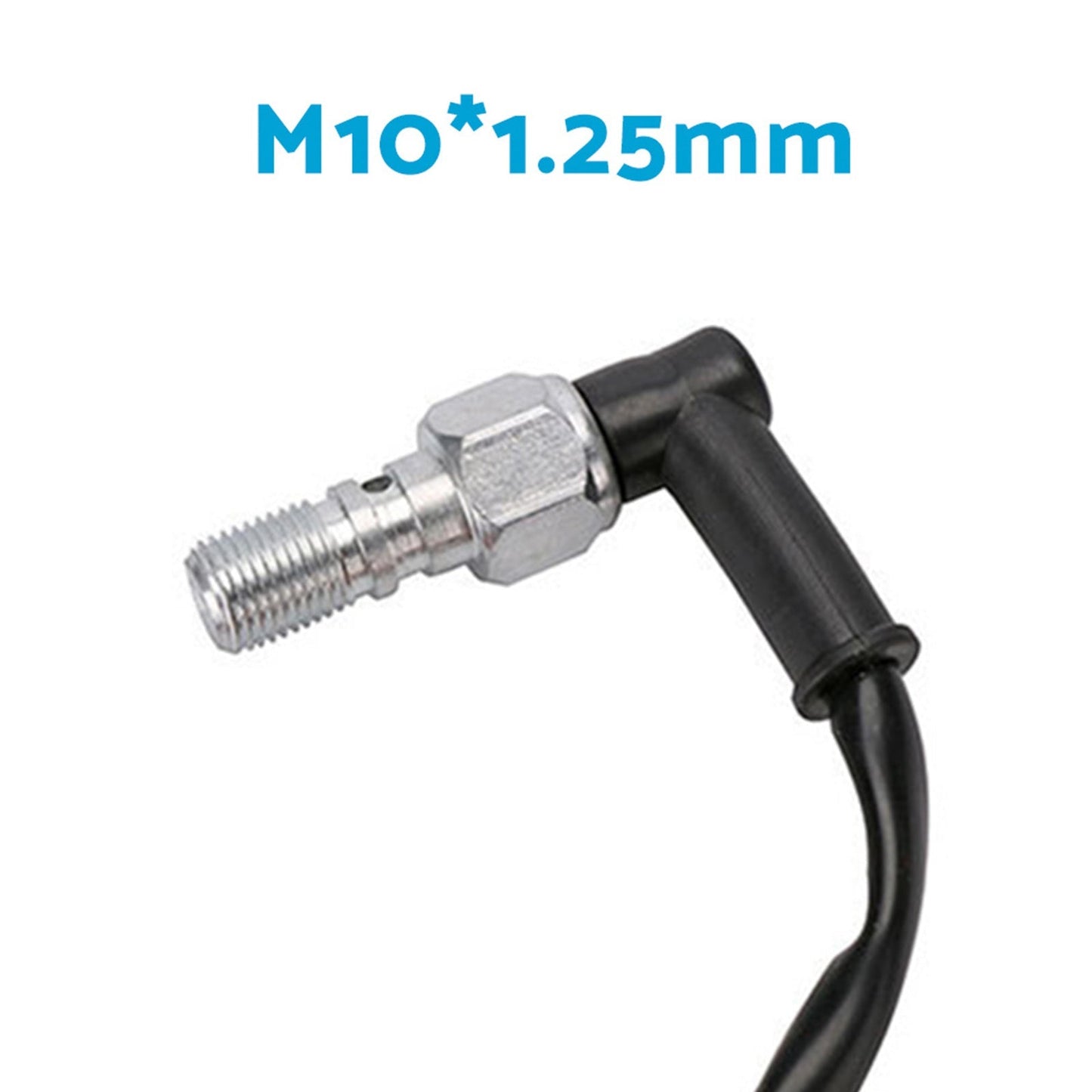 Universal Motorcycle Hydraulic Pressure Brake Light Switch M10x1. 25 Banjo Bolt - Frazy's Auto Parts