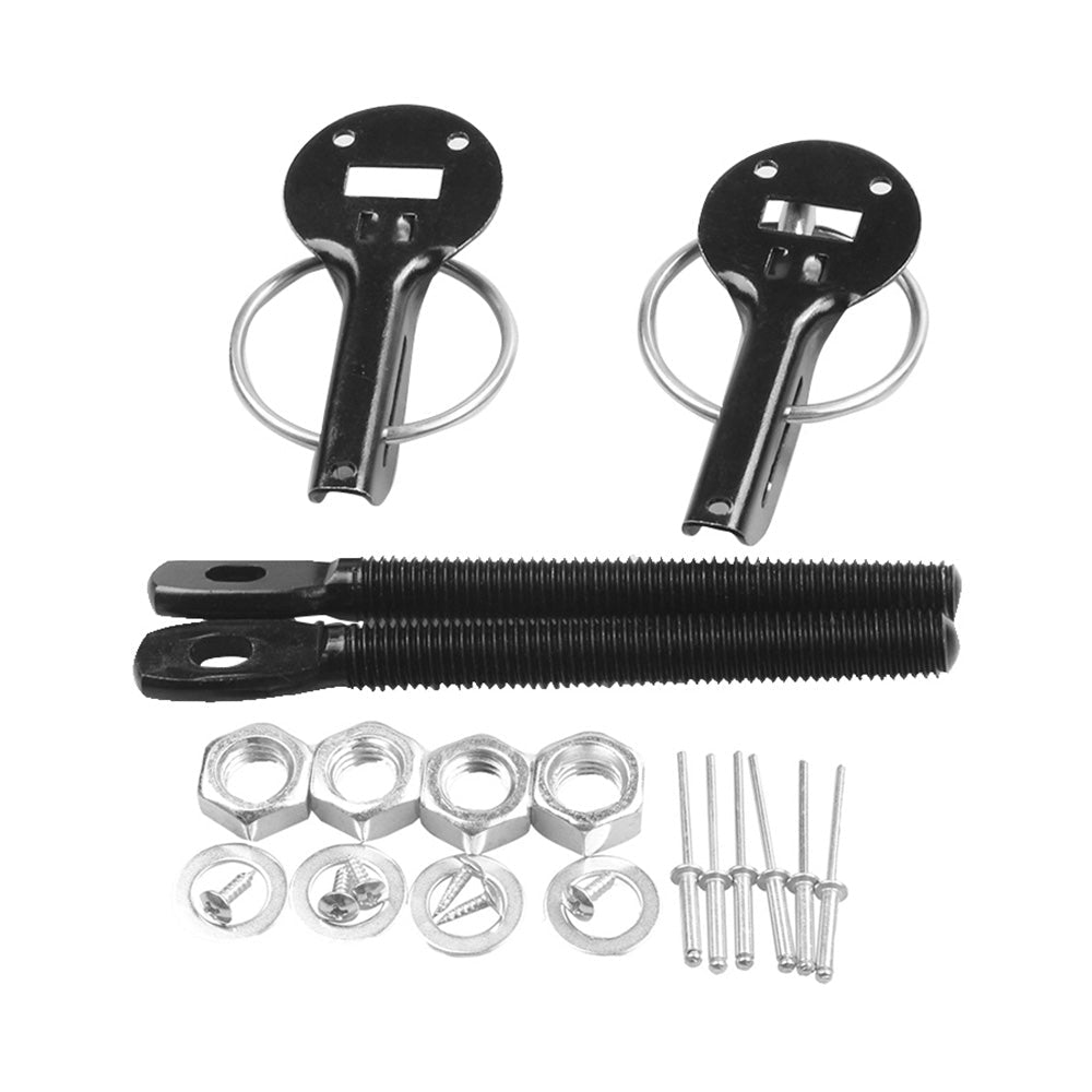 Universal Racing Bonnet Hood Lock Latch Pins Kit Set Suitable For Car Modification - Frazy's Auto Parts