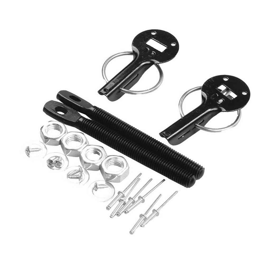 Universal Racing Bonnet Hood Lock Latch Pins Kit Set Suitable For Car Modification - Frazy's Auto Parts