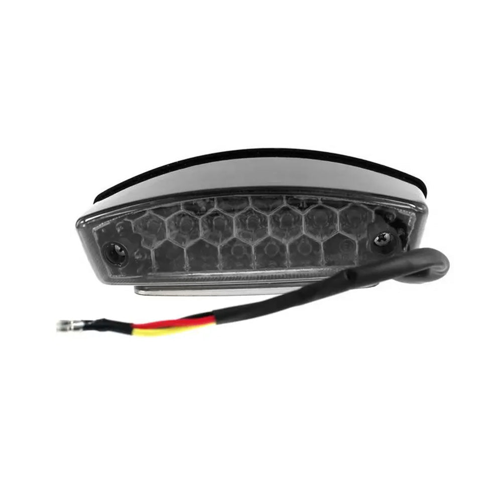Universal Smoke LED Rear Brake Stop Tail Light With License Plate Light Suitable For Motorcycle - Frazy's Auto Parts