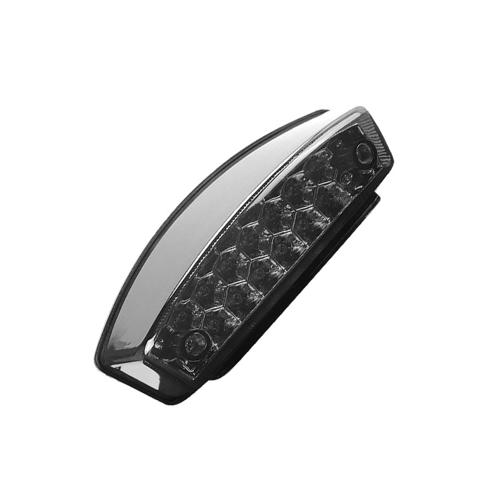 Universal Smoke LED Rear Brake Stop Tail Light With License Plate Light Suitable For Motorcycle - Frazy's Auto Parts