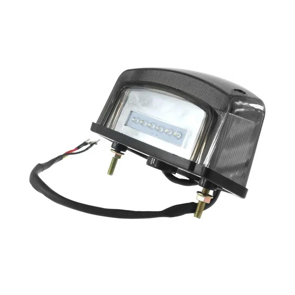 Universal Smoke LED Rear Brake Stop Tail Light With License Plate Light Suitable For Motorcycle - Frazy's Auto Parts