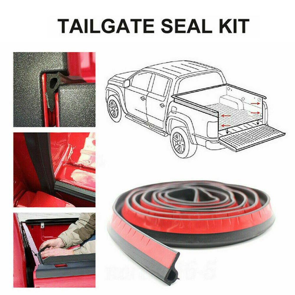 Universal Tailgate Seal With 3M Tape Suitable For NP300 Hilux SR5 Ranger PX BT50 D - Max - Frazy's Auto Parts
