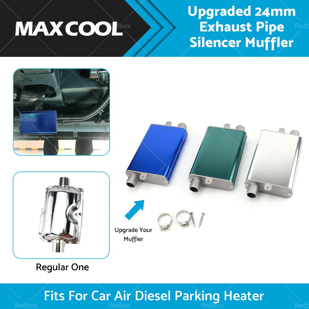 Upgraded 24mm Exhaust Pipe Silencer Muffler For Car Air Diesel Parking Heater - Frazy's Auto Parts