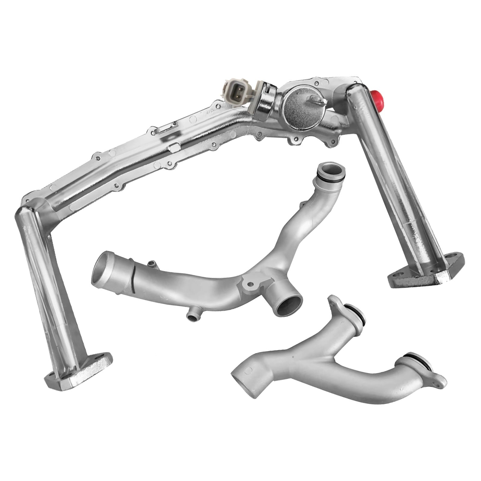 Upgraded Aluminum Coolant Water Pipe Kit Suitable For Land Rover Range Rover 3.0L - Frazy's Auto Parts
