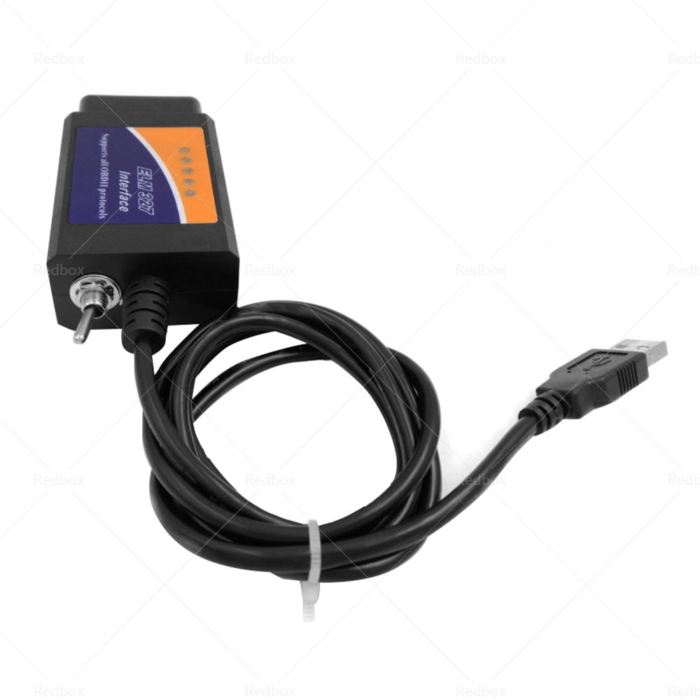 USB modified Suitable For Ford ELMconfig latest chip HS - CAN MS - CAN Forscan OBD2 - Frazy's Auto Parts