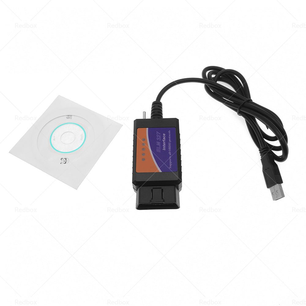 USB modified Suitable For Ford ELMconfig latest chip HS - CAN MS - CAN Forscan OBD2 - Frazy's Auto Parts
