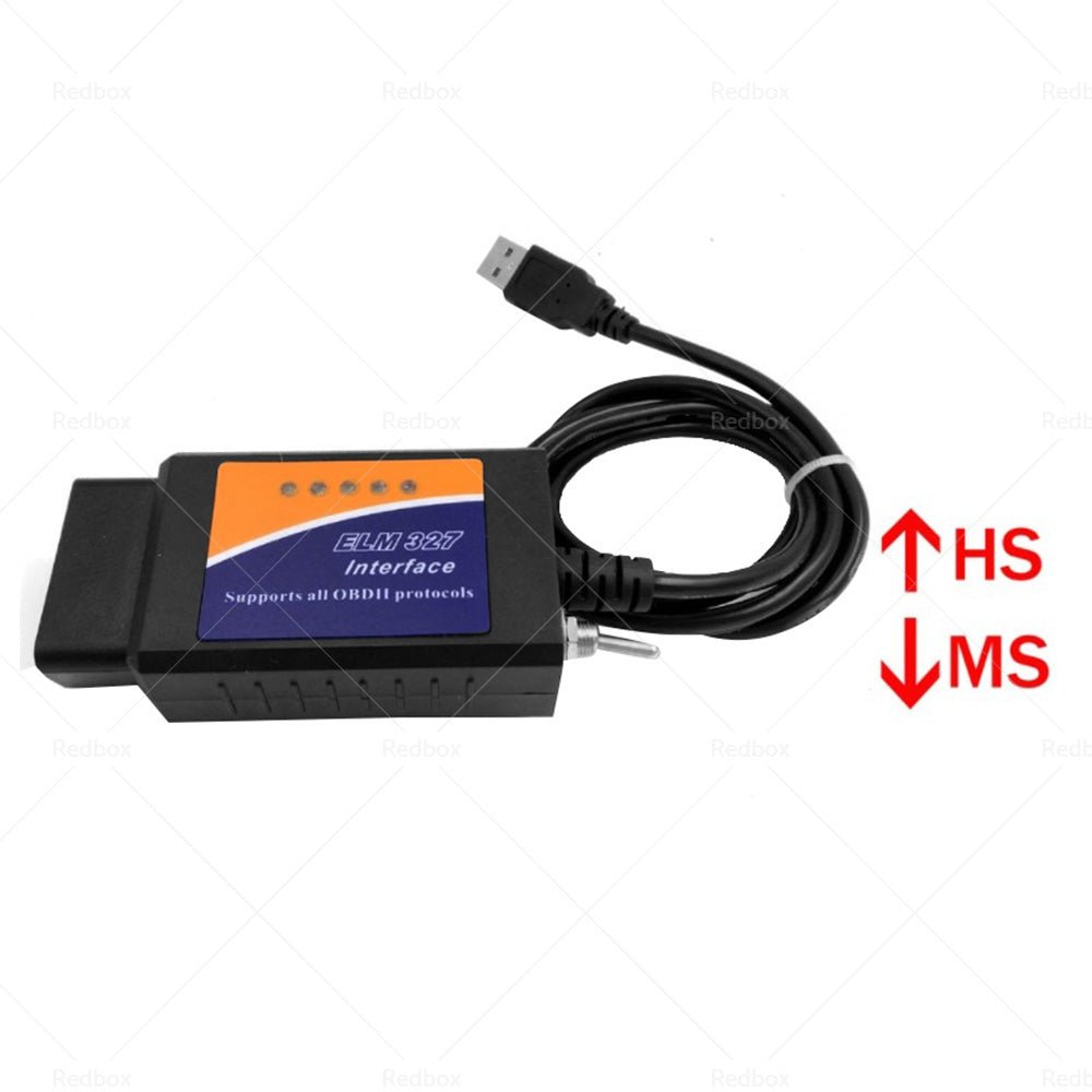 USB modified Suitable For Ford ELMconfig latest chip HS - CAN MS - CAN Forscan OBD2 - Frazy's Auto Parts