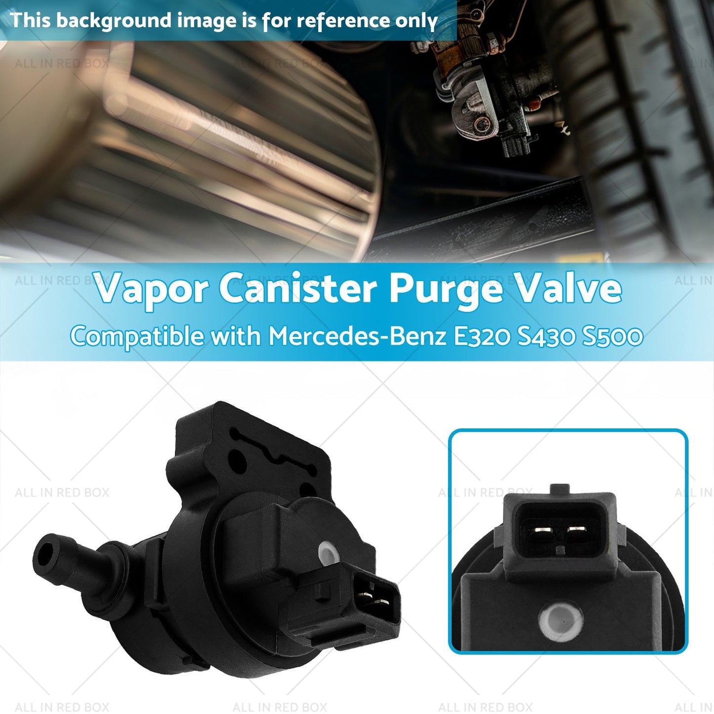 Vapor Canister Purge Valve Suitable for Mercedes - Benz E320 S430 S500 1998 - 2006 - Frazy's Auto Parts