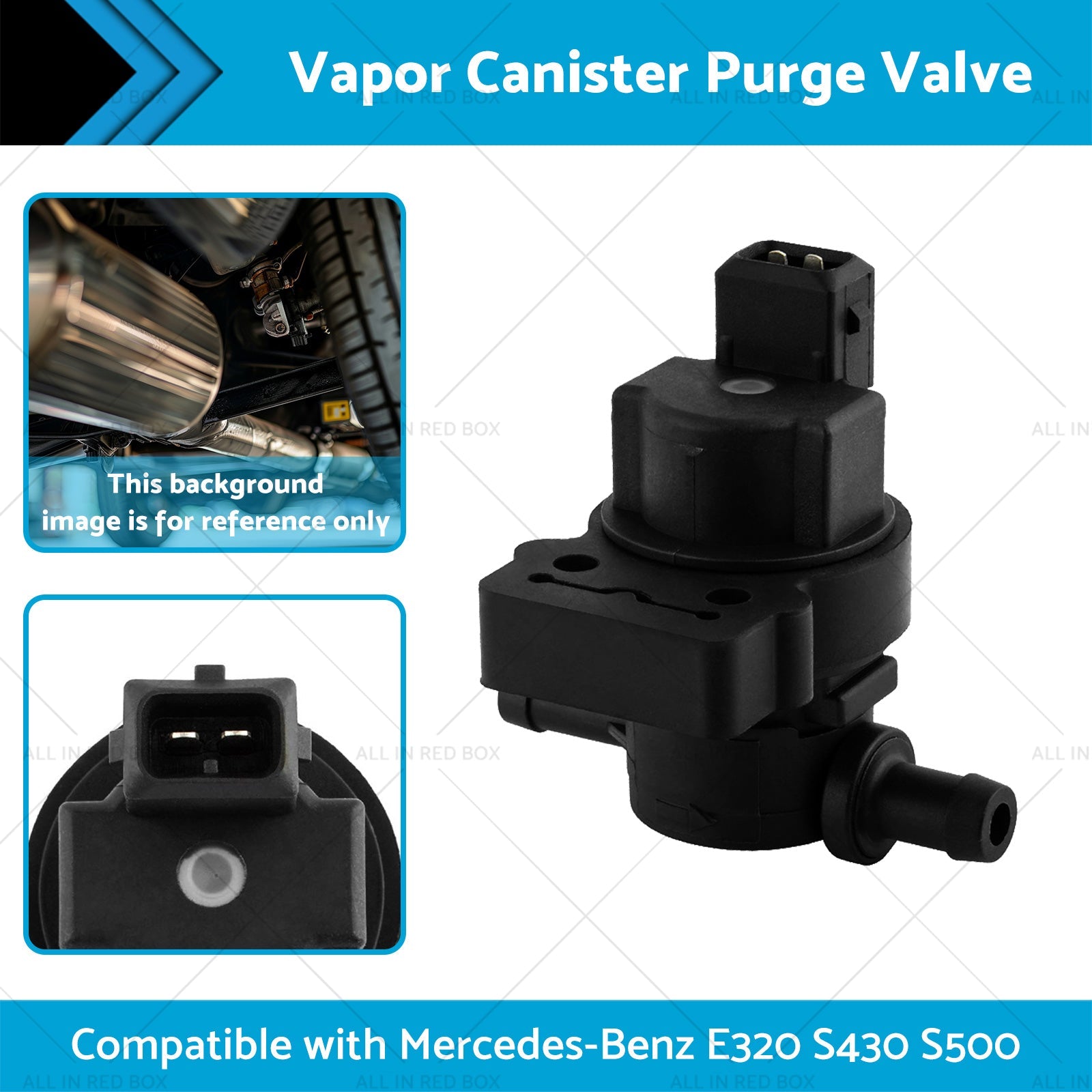 Vapor Canister Purge Valve Suitable for Mercedes - Benz E320 S430 S500 1998 - 2006 - Frazy's Auto Parts