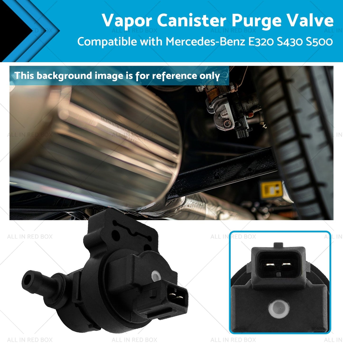 Vapor Canister Purge Valve Suitable for Mercedes - Benz E320 S430 S500 1998 - 2006 - Frazy's Auto Parts