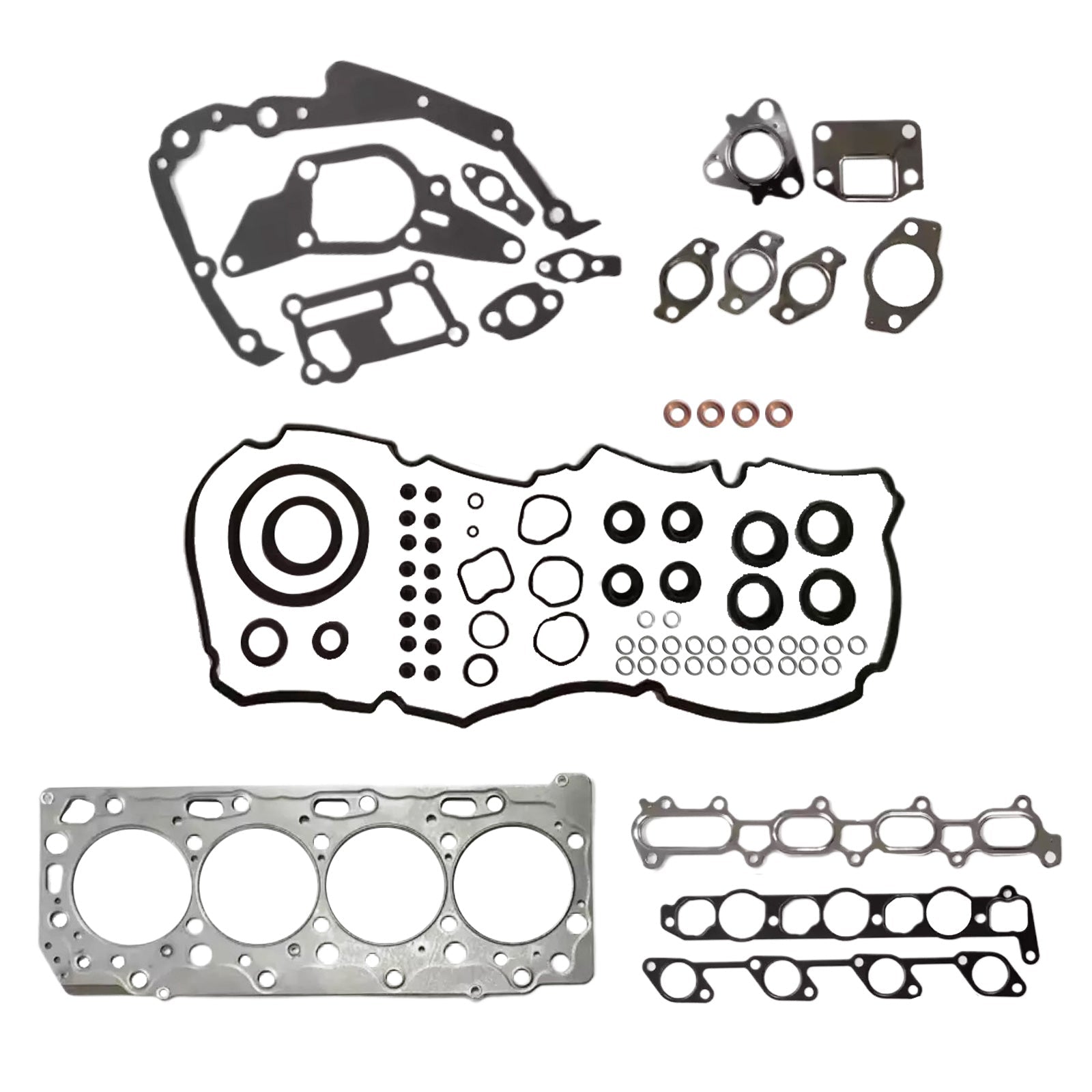 VRS Cylinder Head Gasket Kit Set Suitable for Triton ML MN RWD 2.5L Diesel 08 - 15 - Frazy's Auto Parts