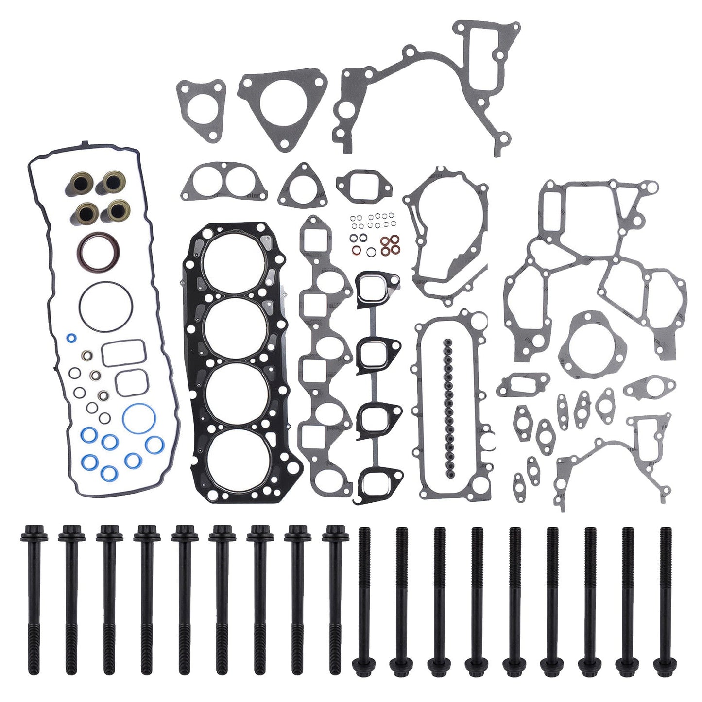 VRS Head Gasket Kit & Bolt Set Suitable for Toyota Hilux HiAce Prado 3.0 1KD - FTV - Frazy's Auto Parts