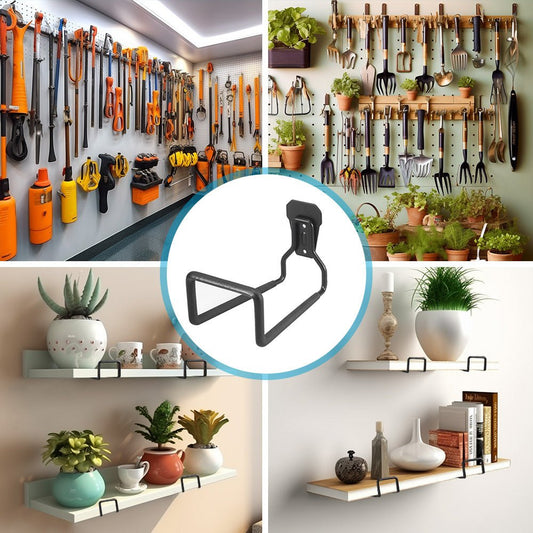 Wall Mount Metal Hose Holder Organizer Hook Hanger for Water Hose Garage Hose - Frazy's Auto Parts