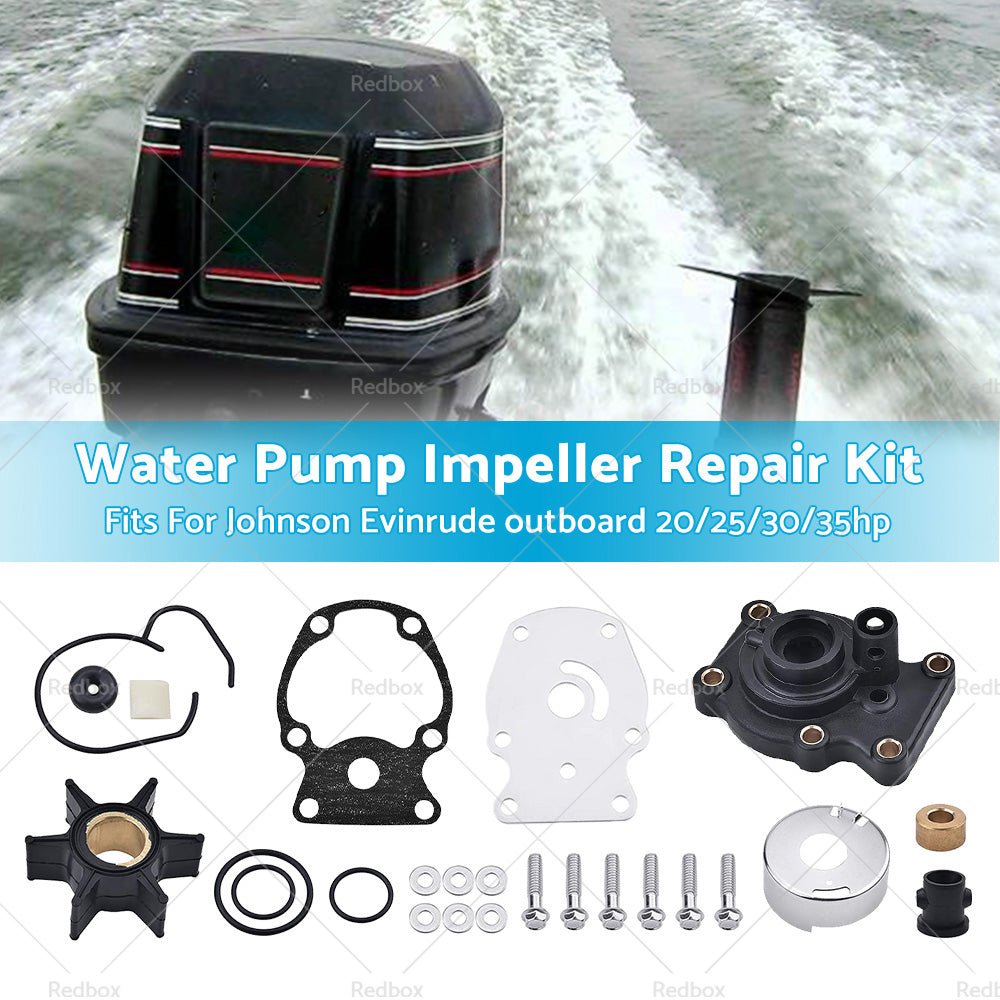Water Pump Impeller Kit For 20hp 25hp 30hp 35hp Johnson Evinrude outboard 393630 - Frazy's Auto Parts