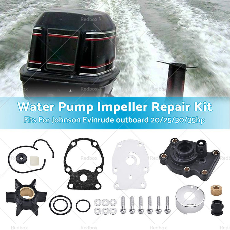 Water Pump Impeller Kit For 20hp 25hp 30hp 35hp Johnson Evinrude outboard 393630 - Frazy's Auto Parts