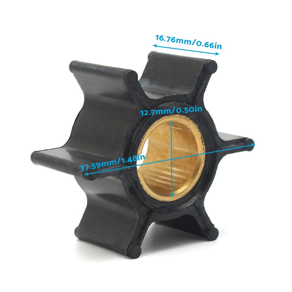 Water Pump Impeller Suitable For Johnson Evinrude OMC Outboard 9.9HP 15HP 386084 - Frazy's Auto Parts