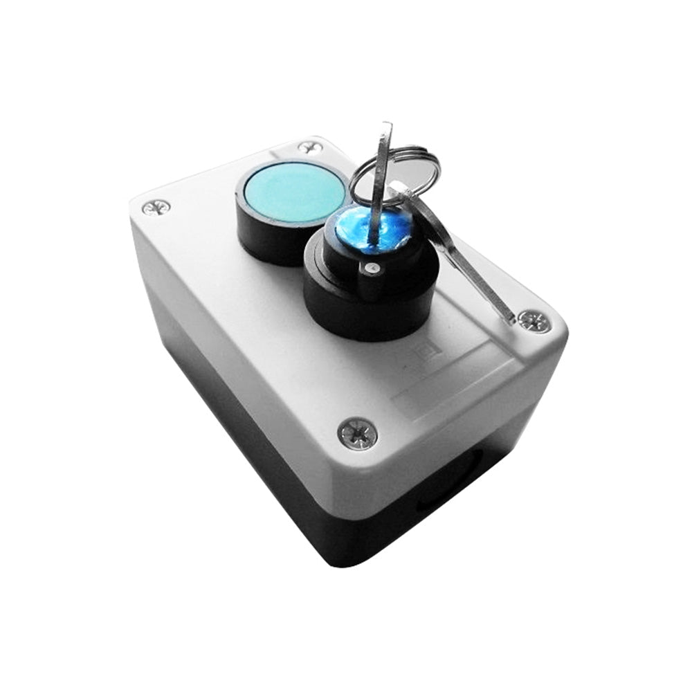 Weatherproof Push Button Switch Suitable For Gate Opener with Key - Frazy's Auto Parts