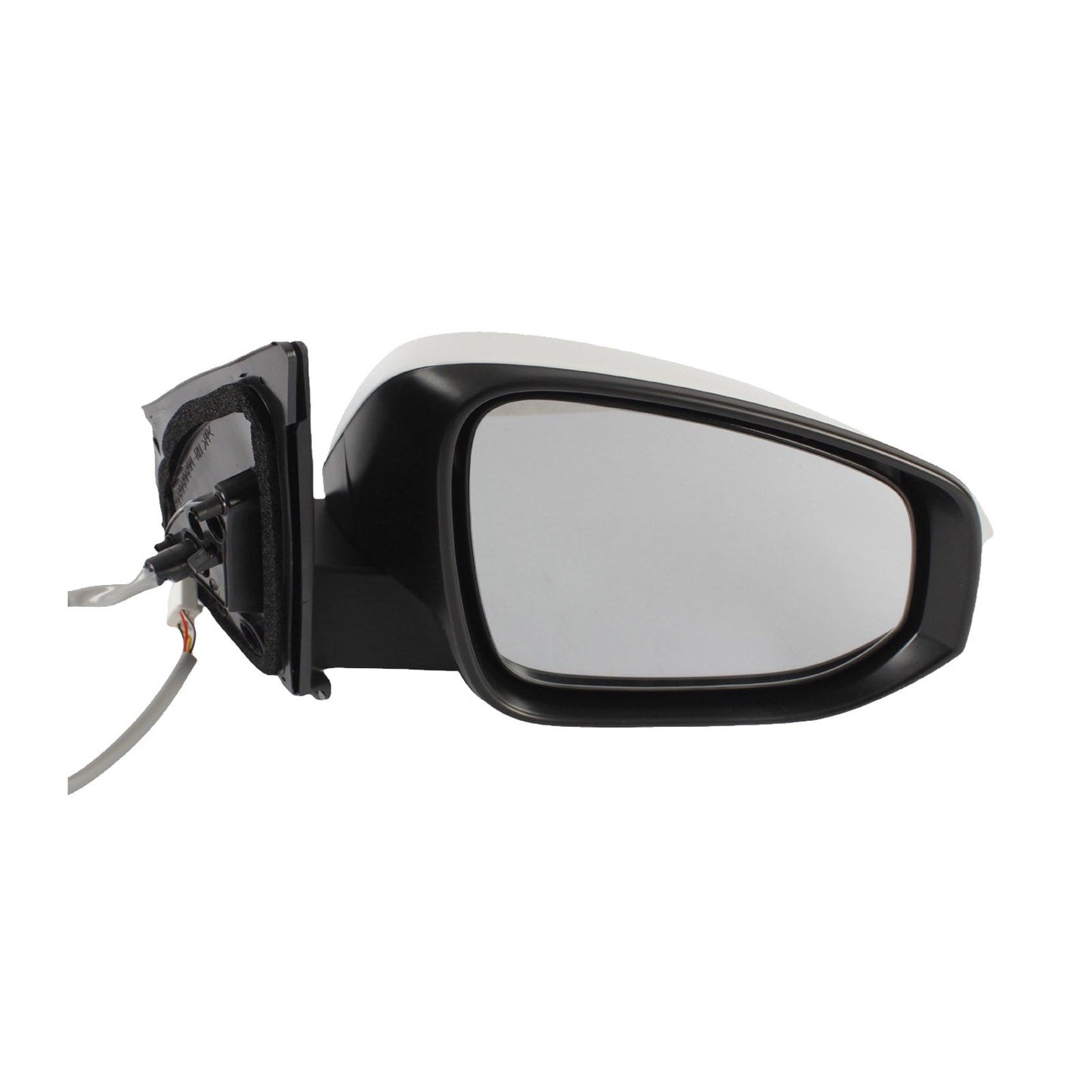White No Autofold Right Side Door Mirror Suitable for Toyota RAV4 2013 - 2018 White Right Side Non - Fold - Frazy's Auto Parts