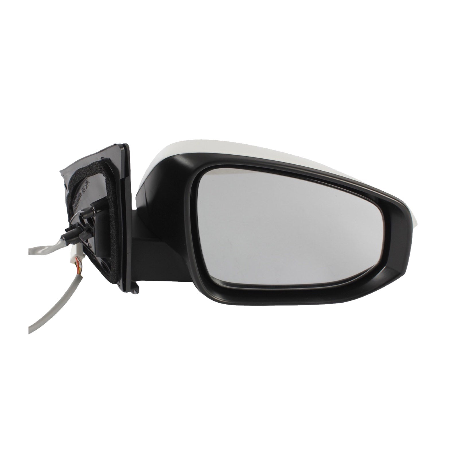 White No Autofold Right Side Door Mirror Suitable for Toyota RAV4 2013 - 2018 White Right Side Non - Fold - Frazy's Auto Parts