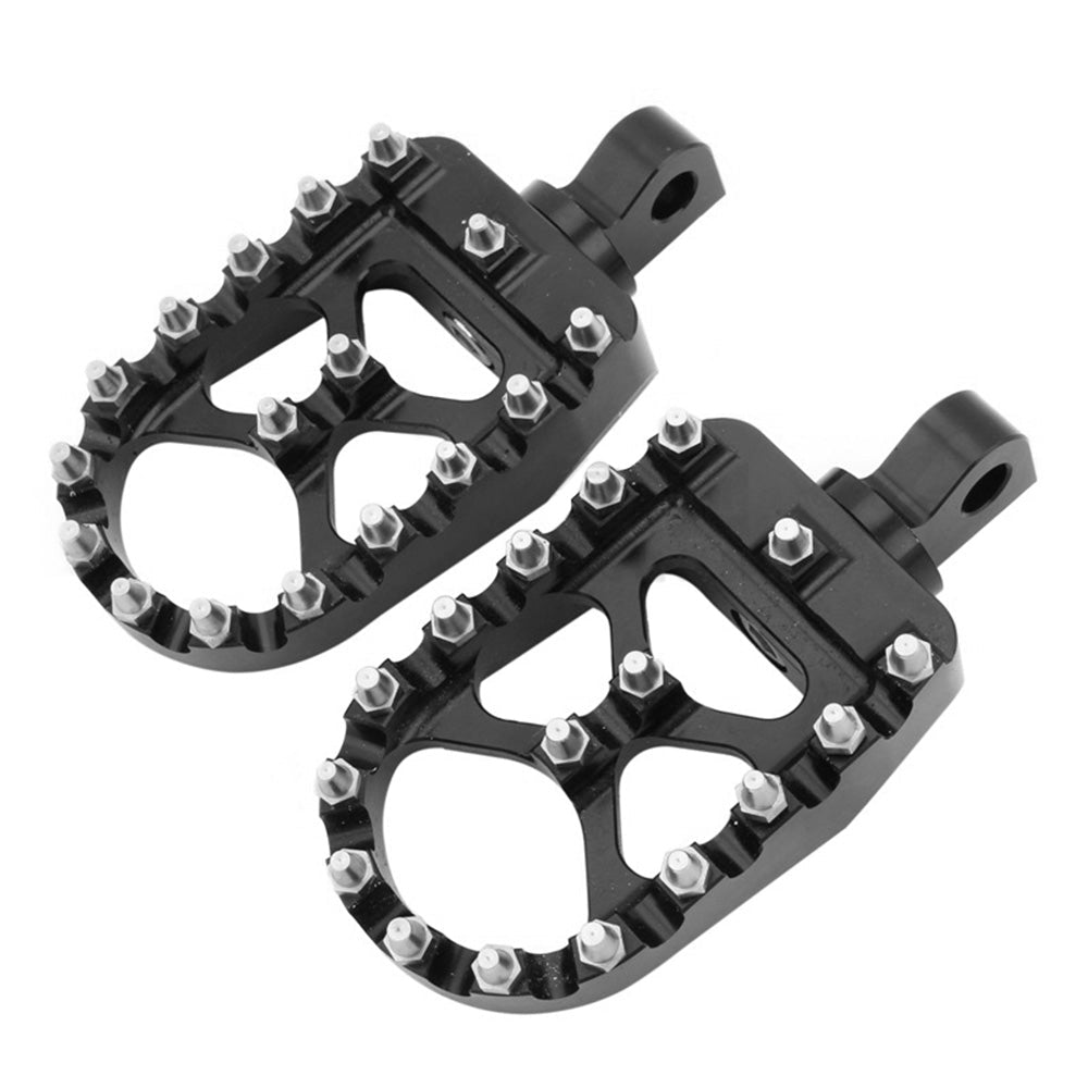 Wide Foot Pegs 360 Degree Roating Suitable For harley Dyna Sportster Fatboy - Frazy's Auto Parts