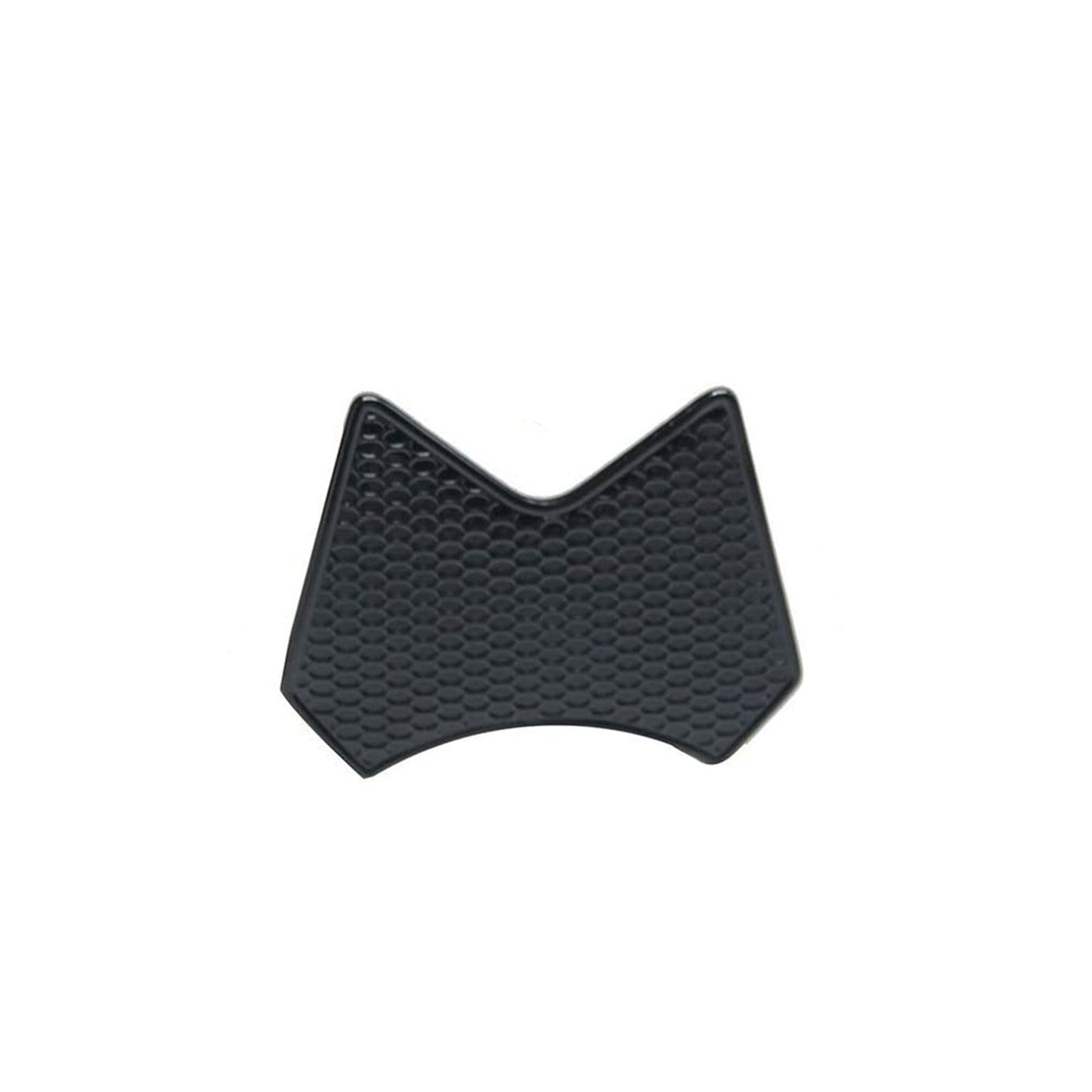 Wide Pure Black Motorcycle Gas Tank Pad Protector Decal Suitable For Motorbike - Frazy's Auto Parts